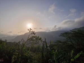 Vista a la montaña