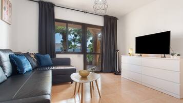 Televisión, mesa de ping pong