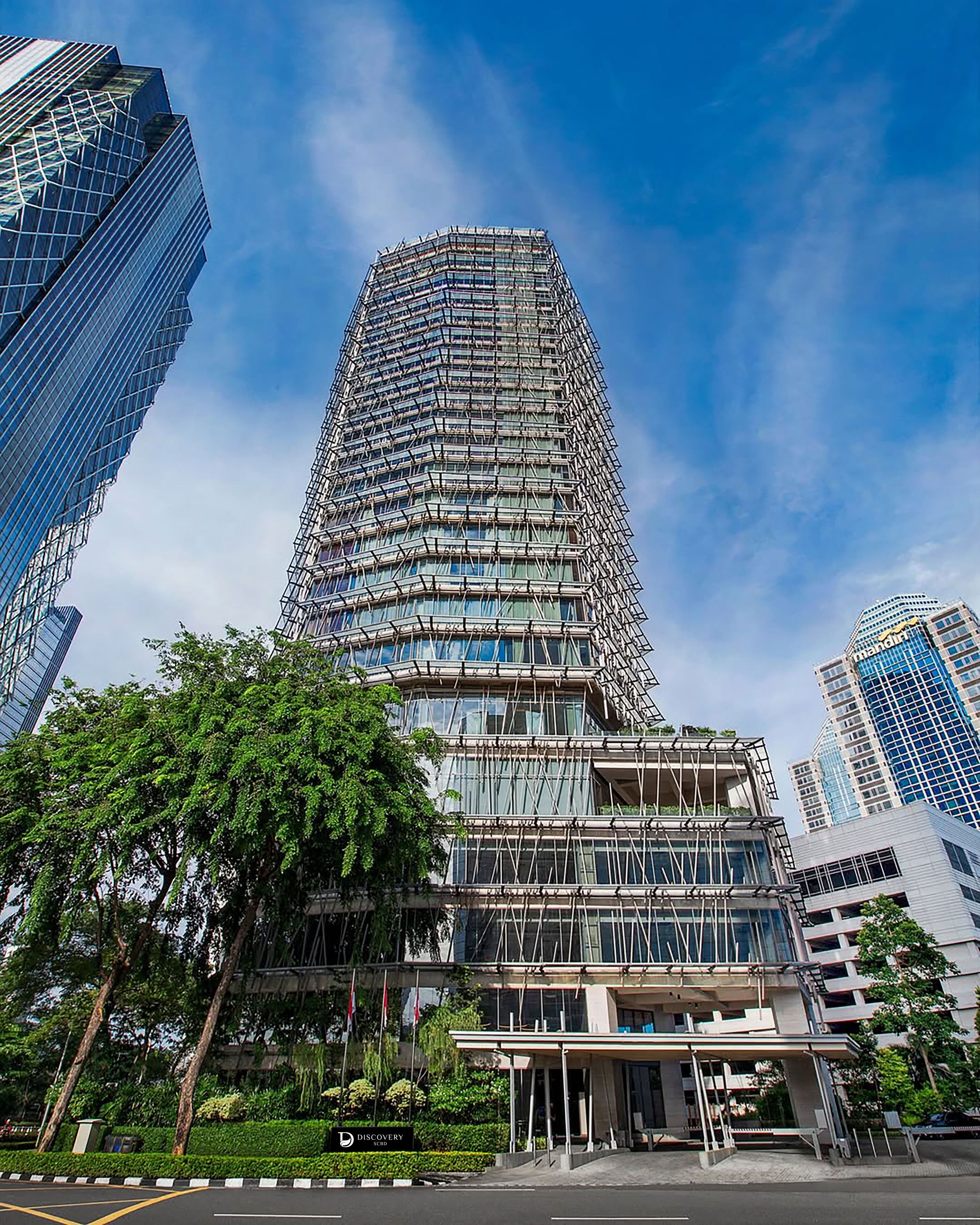 Majoituspaikan julkisivu