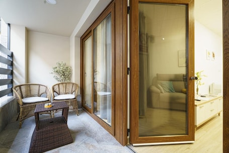 Terrace/patio. Sophie Apartments 'Grande' with Private Terrace and Wi-Fi