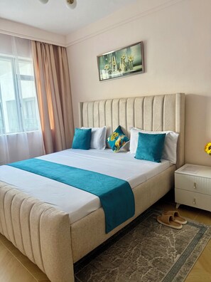 1 chambre, fer et planche à repasser, Wi-Fi, literie fournie