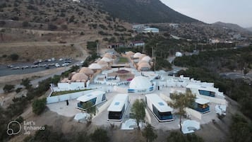 Fassade der Unterkunft