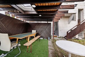 Restauration en plein air