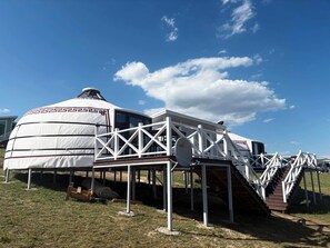 Vierbettzimmer, Bergblick