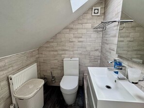 Shower, hair dryer