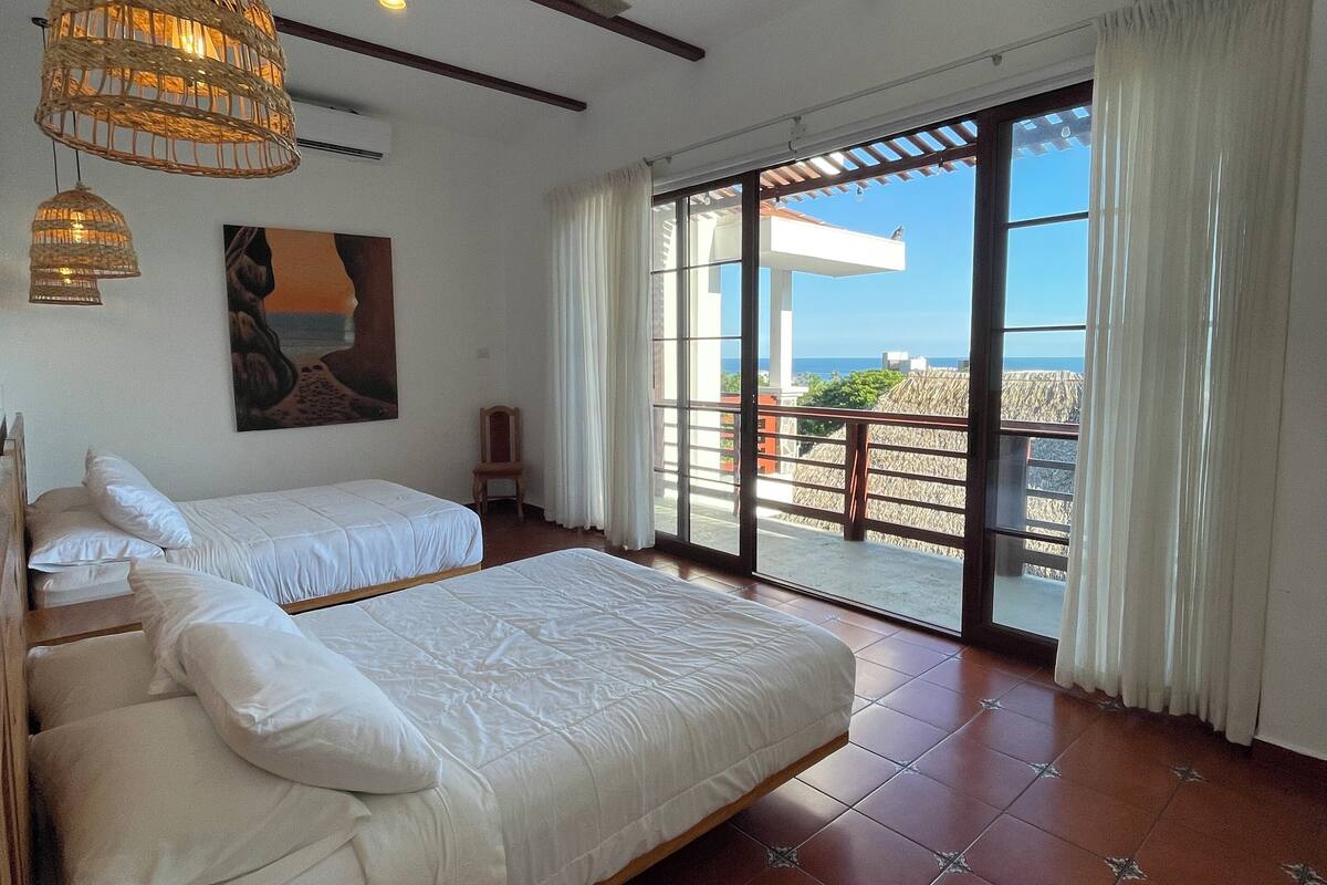Quarto casal família, vista para o mar | Wi-Fi de cortesia