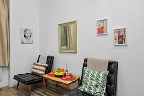 Apartamento urbano, 1 quarto, para não fumantes | Cozinha privada | Máquina de café expresso, cafeteira/chaleira, chaleira elétrica