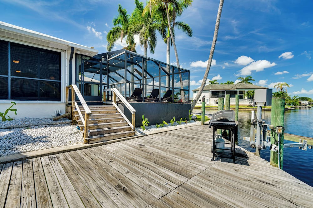 Canal-front Gem w/ Lanai & Dock in Cape Coral - Waterway Estates, FL