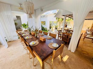 Outdoor dining - Monte Alegre Beach (Touros)