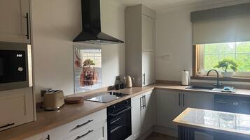 Microwave, oven, stovetop