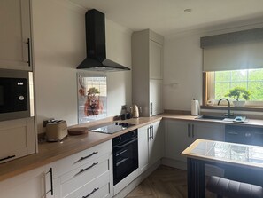 Microwave, oven, stovetop