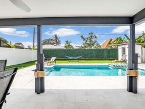 Außenpool, beheizter Pool