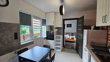 Appartement, balcon | Coin cuisine privé