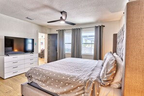 3 bedrooms, iron/ironing board, free WiFi, bed sheets