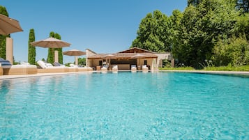 Seasonal outdoor pool