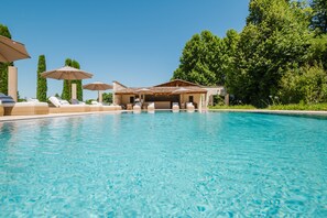 Seasonal outdoor pool