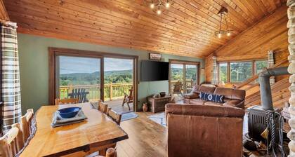Family-Friendly Cabin with Heated Pool & Sauna