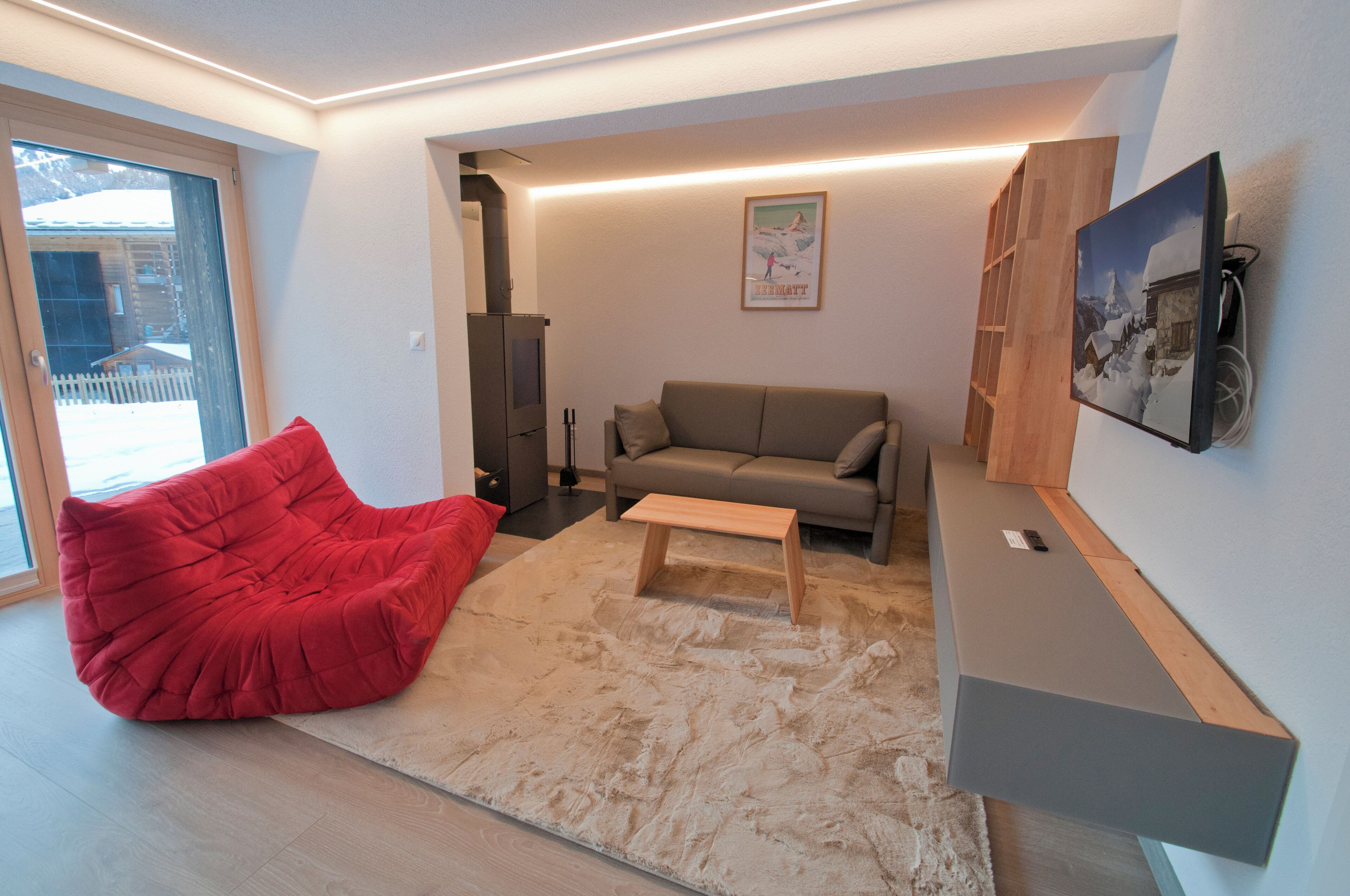 Apartment, Mountain View | Living area