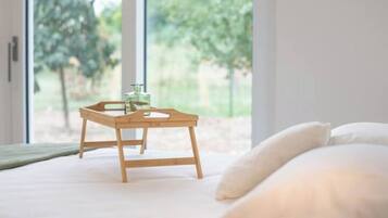 2 Schlafzimmer, Reisekinderbett, kostenloses WLAN, Bettwäsche