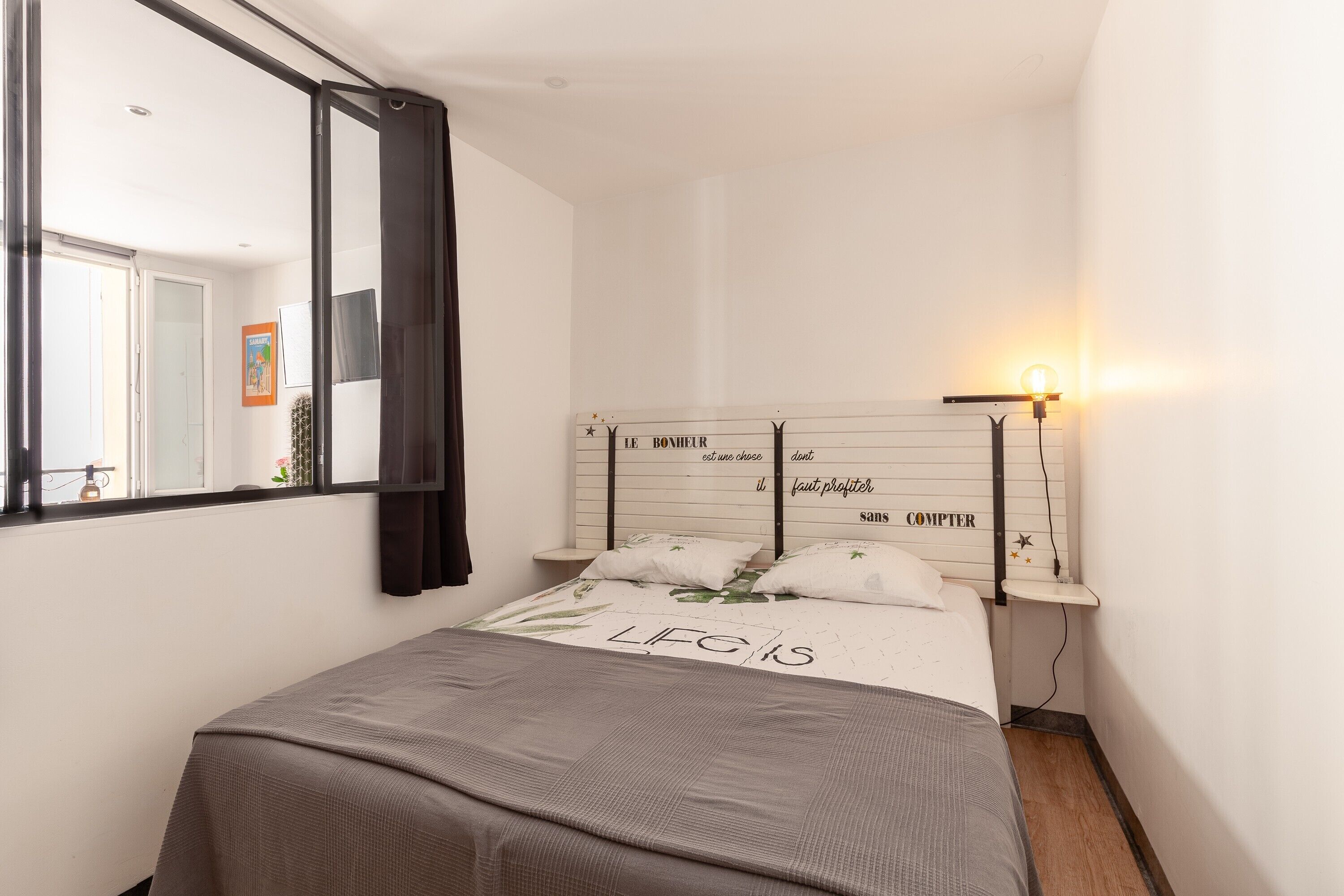 1 bedroom, iron/ironing board, bed sheets