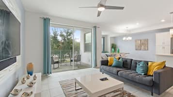 Condo, 2 Bedrooms | Living area | Smart TV