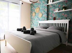 1 bedroom, iron/ironing board, free WiFi, bed sheets