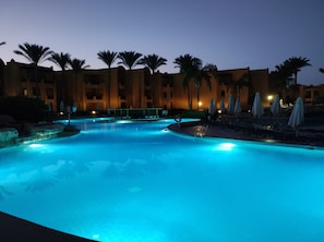 Apartment, 2 Bedrooms, Smoking, Balcony | Pool | Outdoor pool