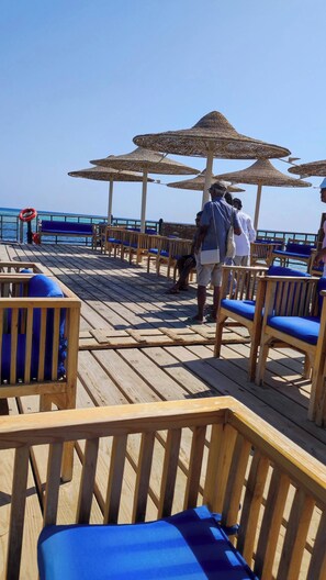 Apartment, 2 Bedrooms, Smoking, Balcony | Beach - Chalet Stella Makadi Aquapark Private Beach Wifi (Makadi Bay)