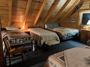 2 bedrooms, bed sheets -  Rustic Forest Getaway has the comforts of home surrounded by woods and water. (Crystal Falls)