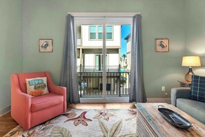 House, Multiple Beds, Balcony (Little Lagoon Cottage) | Living area | 42-inch flat-screen TV with digital channels - Little Lagoon Cottage for 8 - Free Activities (Gulf Shores)