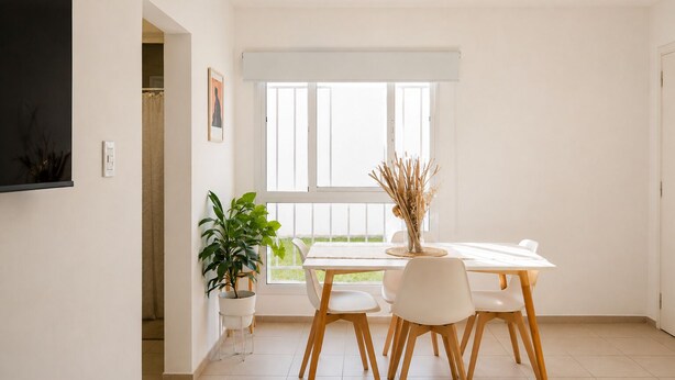 Dining - Temporary South with garden for 4 people with 3 beds, in General Roca, IUPA area. (General roca)
