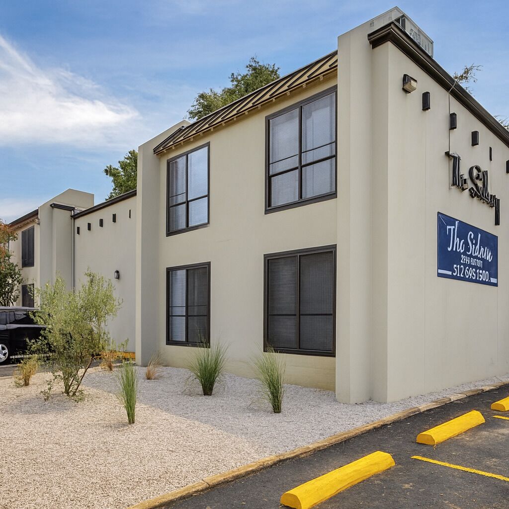 Voorkant van accommodatie