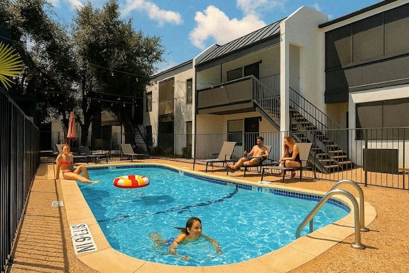 Alberca al aire libre