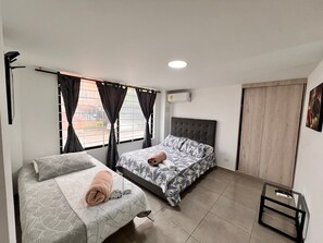 Apartment, 1 Bedroom, Air conditioning | Iron/ironing board, free WiFi