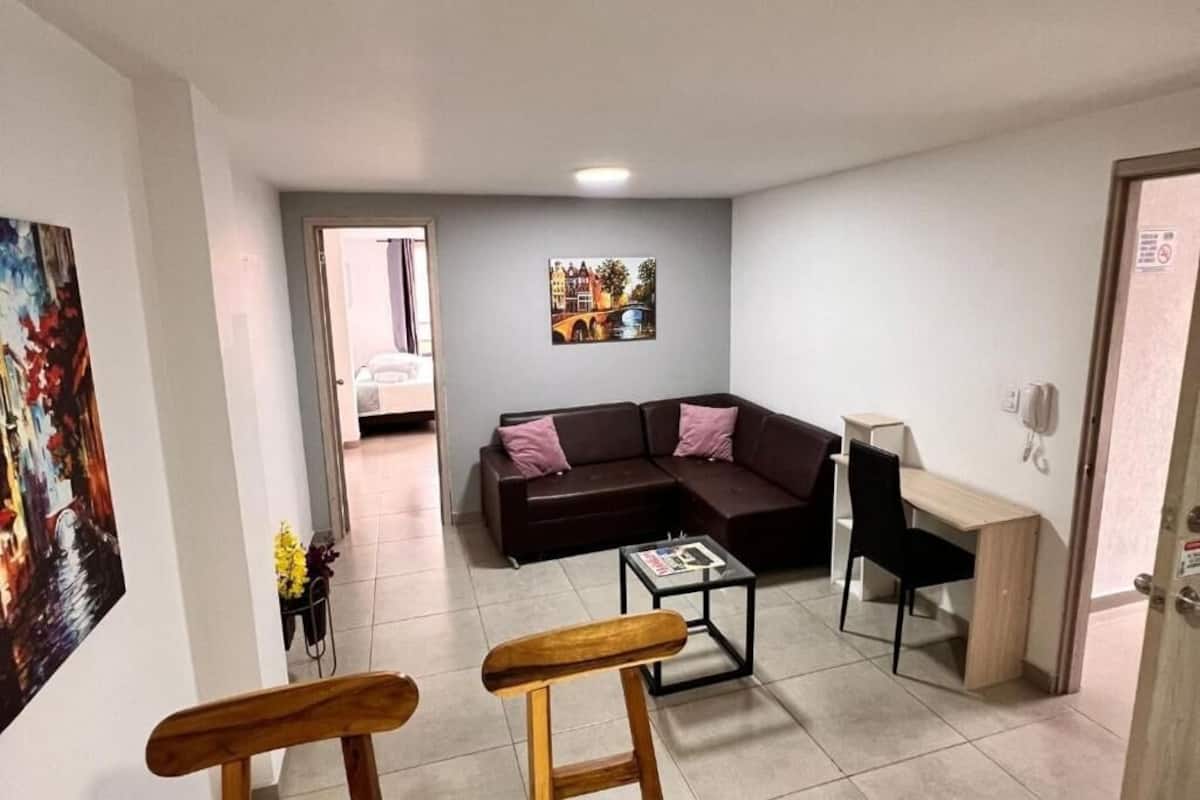 Family Apartment, 1 Bedroom, Air conditioning | Living area