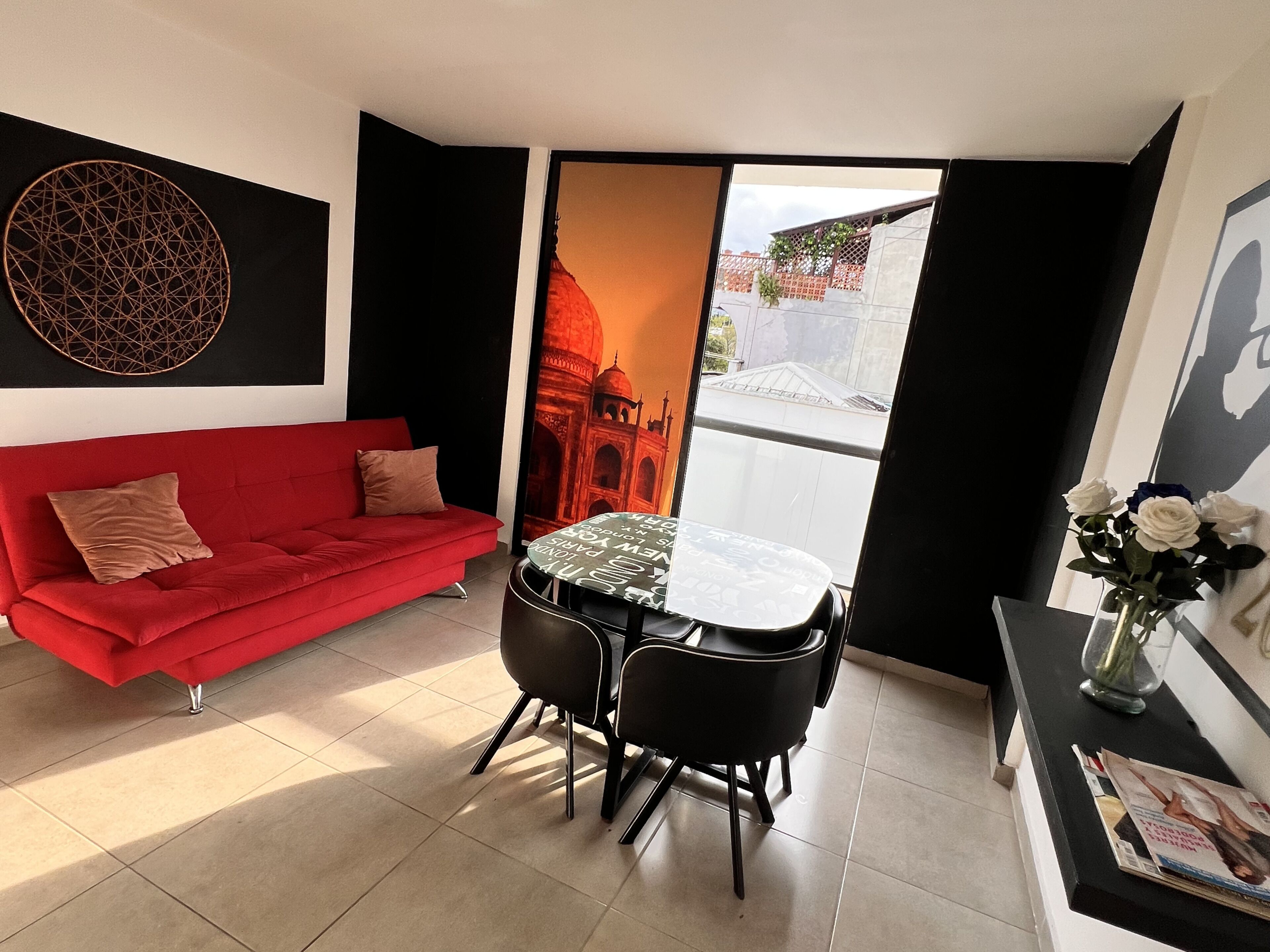 Appartement Familial, 1 chambre, climatisation | Coin séjour