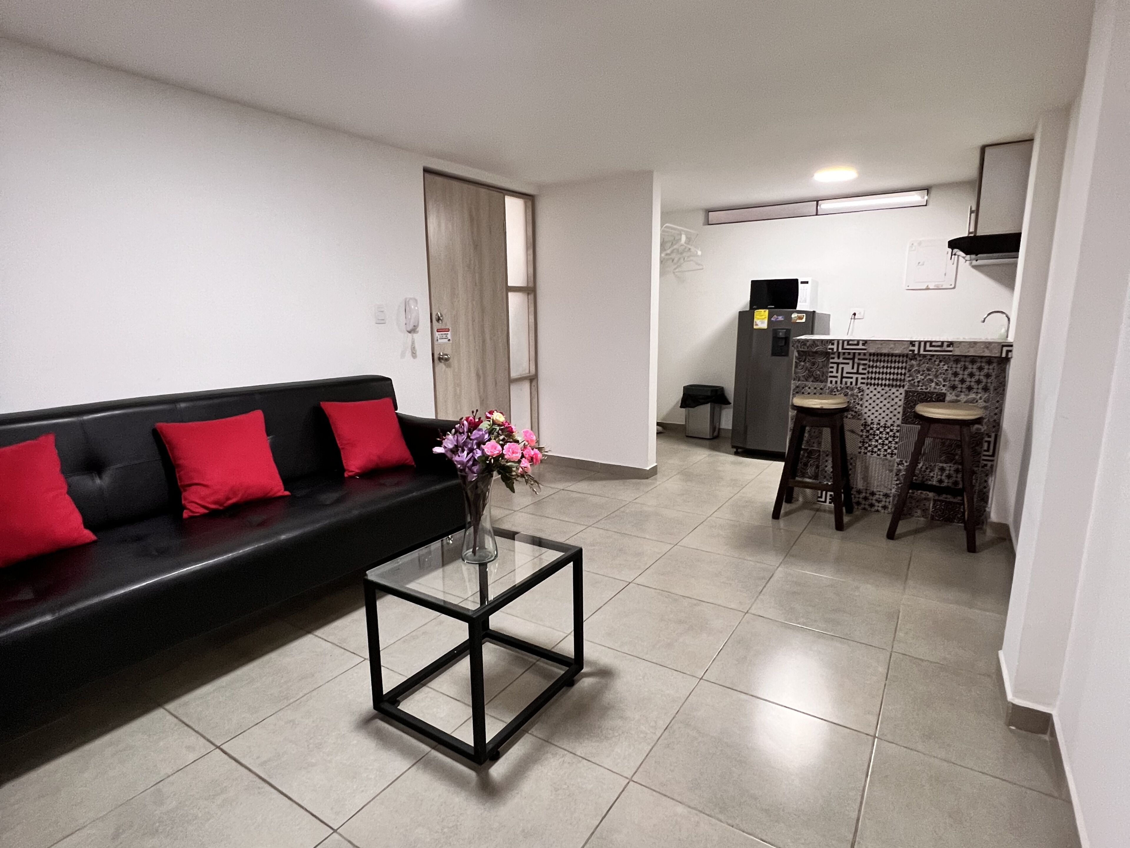 Appartement Familial, 1 chambre, climatisation | Coin séjour