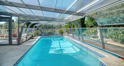 Appartement cosy avec piscine chauffée, proche Canal du Midi