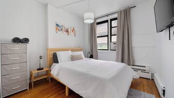 2 多间卧室、上网接入、床单