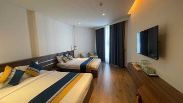 Deluxe Condo | Desk, iron/ironing board, free WiFi