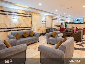 Sala de estar en el lobby
