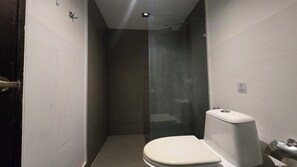 Shower, hair dryer, towels, toilet paper - Big Buddha View Apt-1BR T1-306 (Chalong)