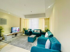 アパートメント ベッドルーム (複数) 喫煙可 | リビングルーム