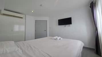 Apartment, Balkon, Stadtblick
