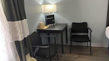 Single Room, 2 Double Beds, Non Smoking | Desk, free WiFi