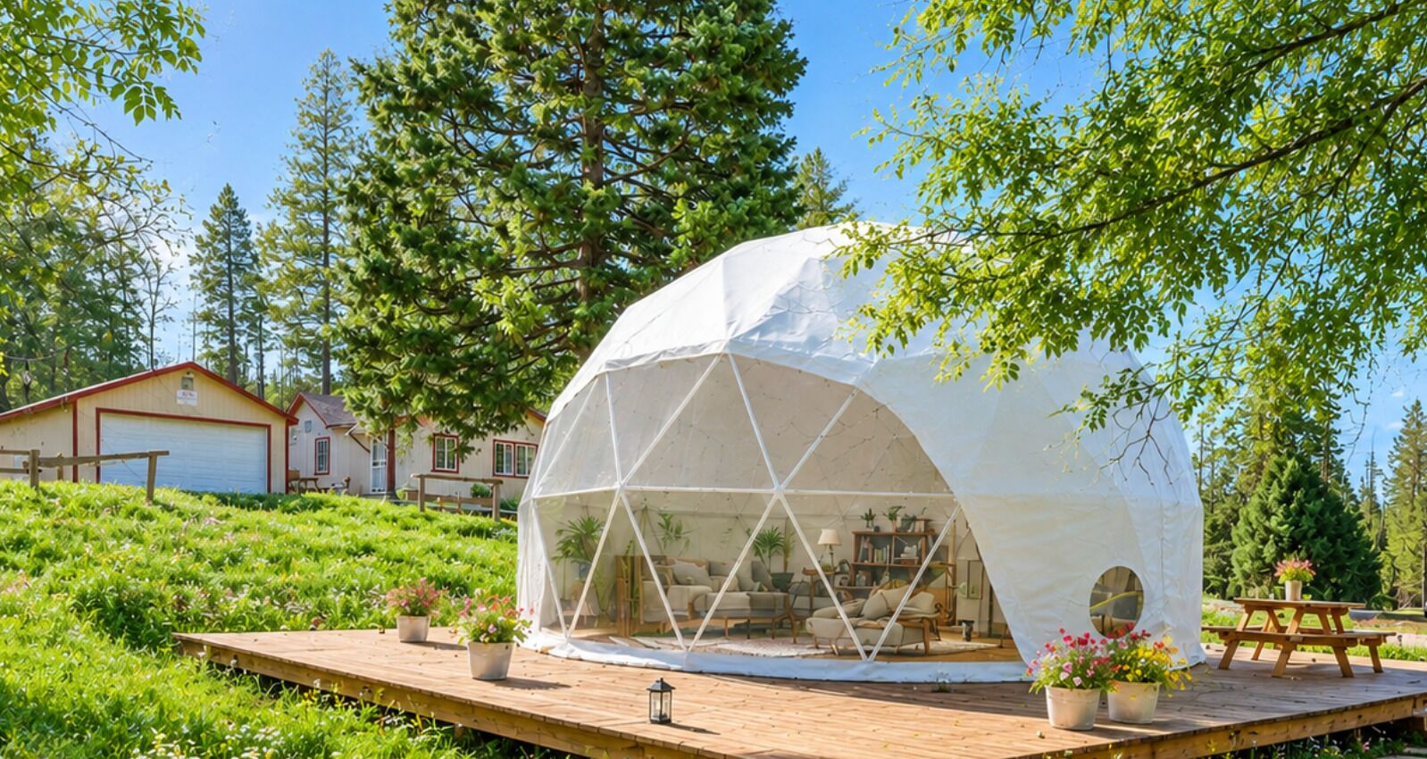 Outdoor dining