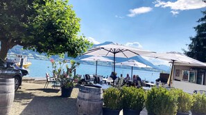 Shared Dormitory, 1 Bedroom, Smoking, Balcony | Outdoor dining