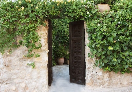 Exterior detail. Rural house in the Entrepeñas lake. Ideal for families and friends.