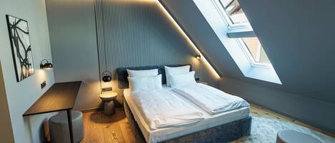 Ropa de cama de alta calidad, wifi gratis y ropa de cama