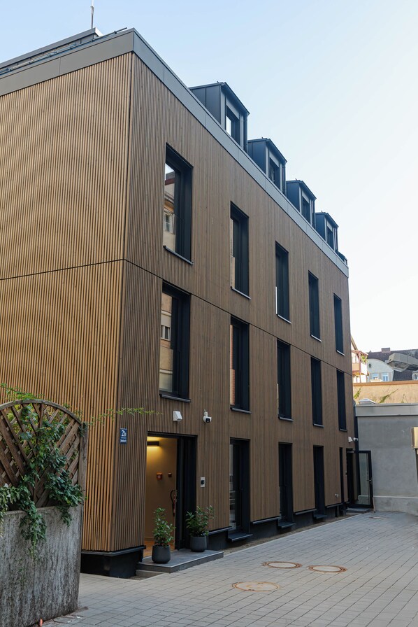 Façade de l’hébergement